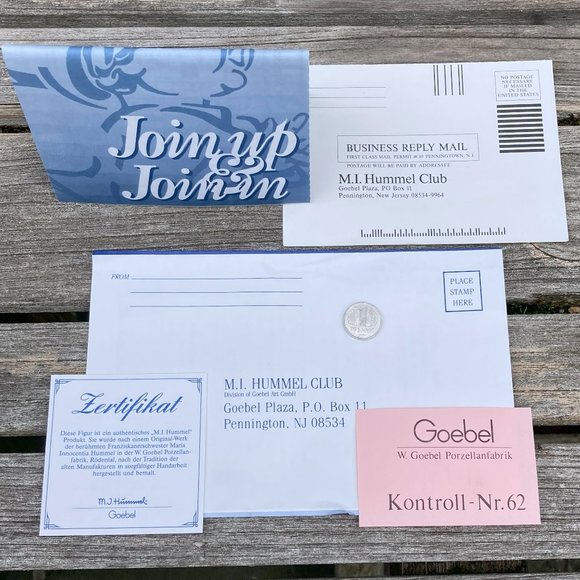 💯 Authentic Goebel Vintage Hummel "Little Thrifty" Bank with Key and Coin #184 - Picture 12 of 16